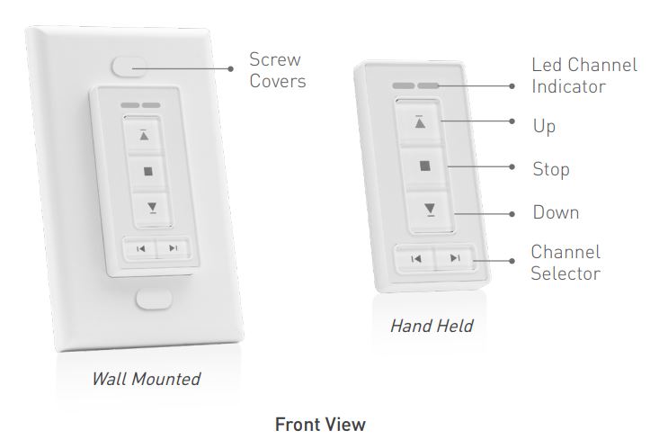 Celtic Wireless Wall Switch 2 Channels