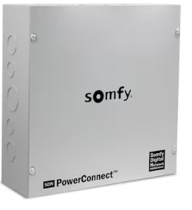 Somfy SDN PowerConnect™ Surface-Mount Panel