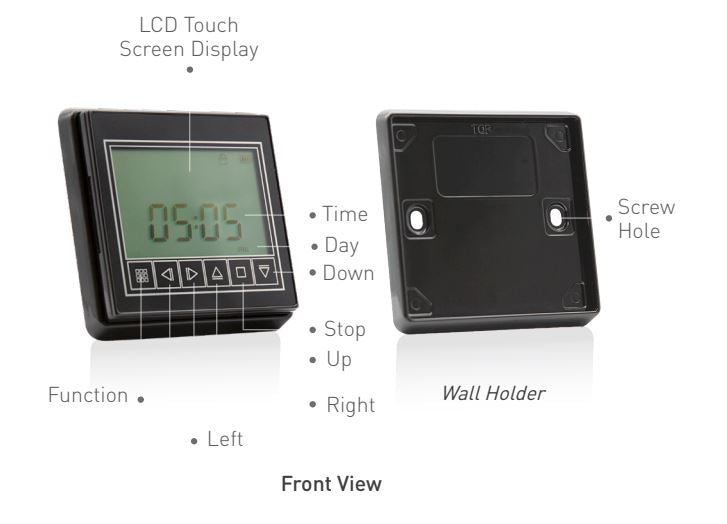 Celtic Wireless Timer Touch & Wall Switch 16 Channels